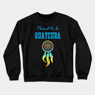 Native American Guaycura Dreamcatcher 48 Crewneck Sweatshirt